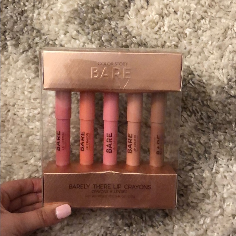 Color story: Barely there lip crayons